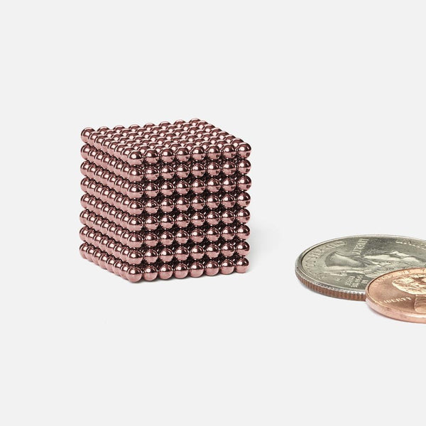 Speks 2.5mm Magnetic Balls Rose Gold 512 Balls