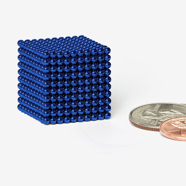 Speks 2.5mm Magnetic Balls Blue 1000 Balls