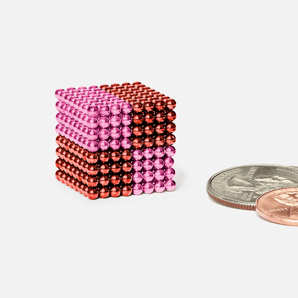 Speks 2.5mm Magnetic Balls Cherry Pop 512 Balls