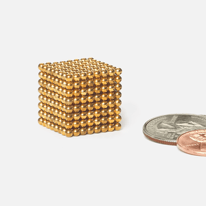 Speks 2.5mm Magnetic Balls Gold 512 Balls