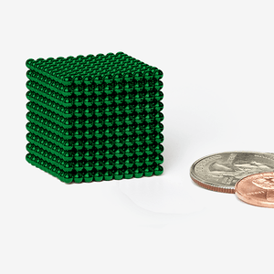 Speks 2.5mm Magnetic Balls Green 1000 Balls