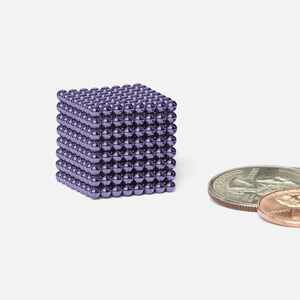 Speks 2.5mm Magnetic Balls Amethyst 512 Balls