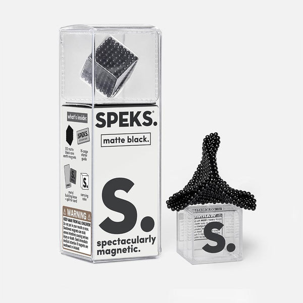 Speks 2.5mm Magnetic Balls Matte Black 512 Balls