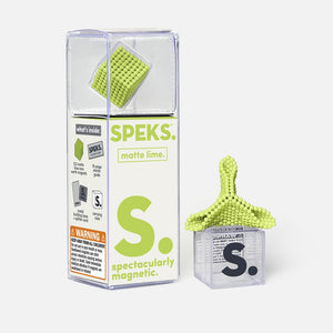 Speks 2.5mm Magnetic Balls Matte Lime 512 Balls