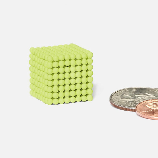 Speks 2.5mm Magnetic Balls Matte Lime 512 Balls