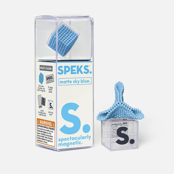 Speks 2.5mm Magnetic Balls Matte Sky Blue 512 Balls