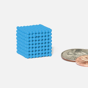 Speks 2.5mm Magnetic Balls Matte Sky Blue 512 Balls