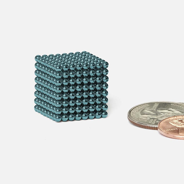 Speks 2.5mm Magnetic Balls Teal 512 Balls