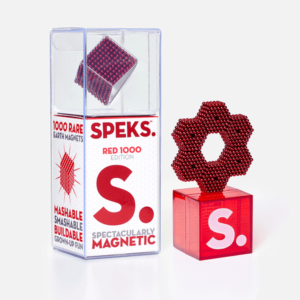 Speks 2.5mm Magnet Balls Red 1000 Balls